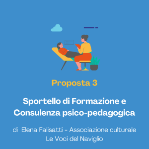 3_Sportello di Formazione e Consulenza                         psico-pedagogica